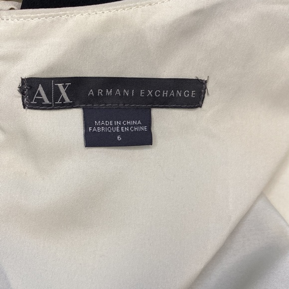 Armani Exchange 3/4 Sleeve Dress with Reversible Belt, 6 - Picture 11 of 14